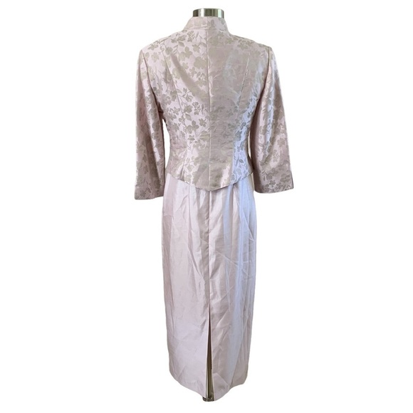 Jessica Howard Two Piece Gown Dress & Jacket Size 6 Excellent Condition - Picture 6 of 14